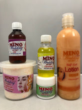 Mino wedding secret Set: Lotion 500ml, Soap 1lb, Oil 100ml, Cleanser 100ml, and cream 30ml